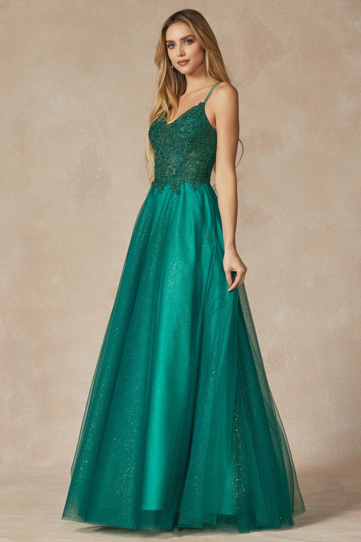 Enchanted Evenings: Ethereal Prom Ball Gown for a Starry Night