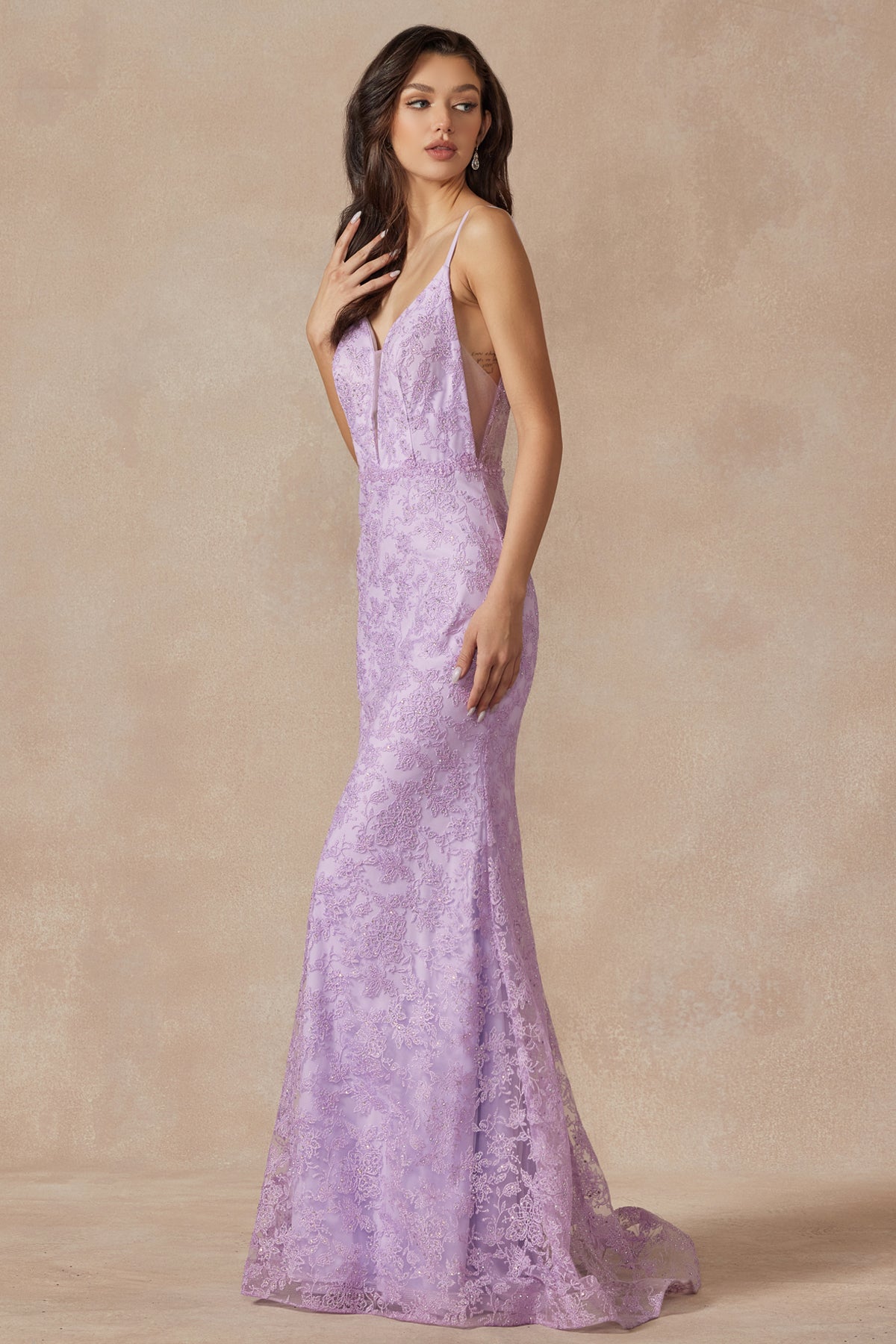 Enchanting Lace Prom Dress: Shimmering Elegance for Your Special Night