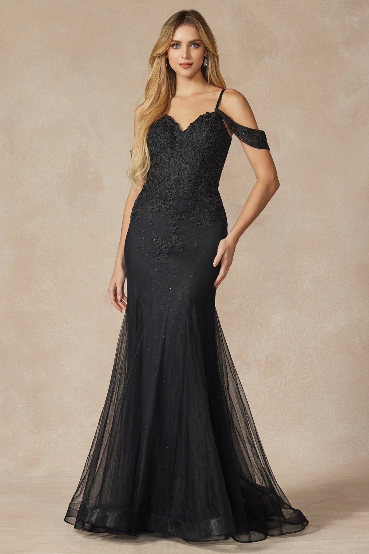 **Enchanting Mesh Gown for Unforgettable Occasions by Everlasting Elegance**