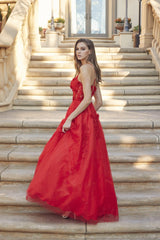 Enchanting A-Line Prom Gown: FlowerCorset's DFM13D for Unforgettable Moments