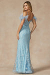 Enchanted Dreams Shimmering Glitter Gown: Captivating Elegance for Special Occasions