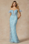 Enchanted Dreams Shimmering Glitter Gown: Captivating Elegance for Special Occasions