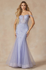 Enchanting Leaf Lace Prom Gown: Embrace Regal Elegance