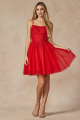 Divine Rose Floral Applique Babydoll Dress: A Feminine Masterpiece for Every Occasion
