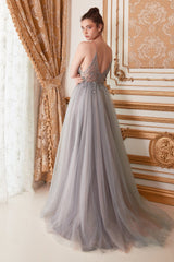 Enchanting Illusions: Captivating Illusion Bodice Gown for Unforgettable Occasions