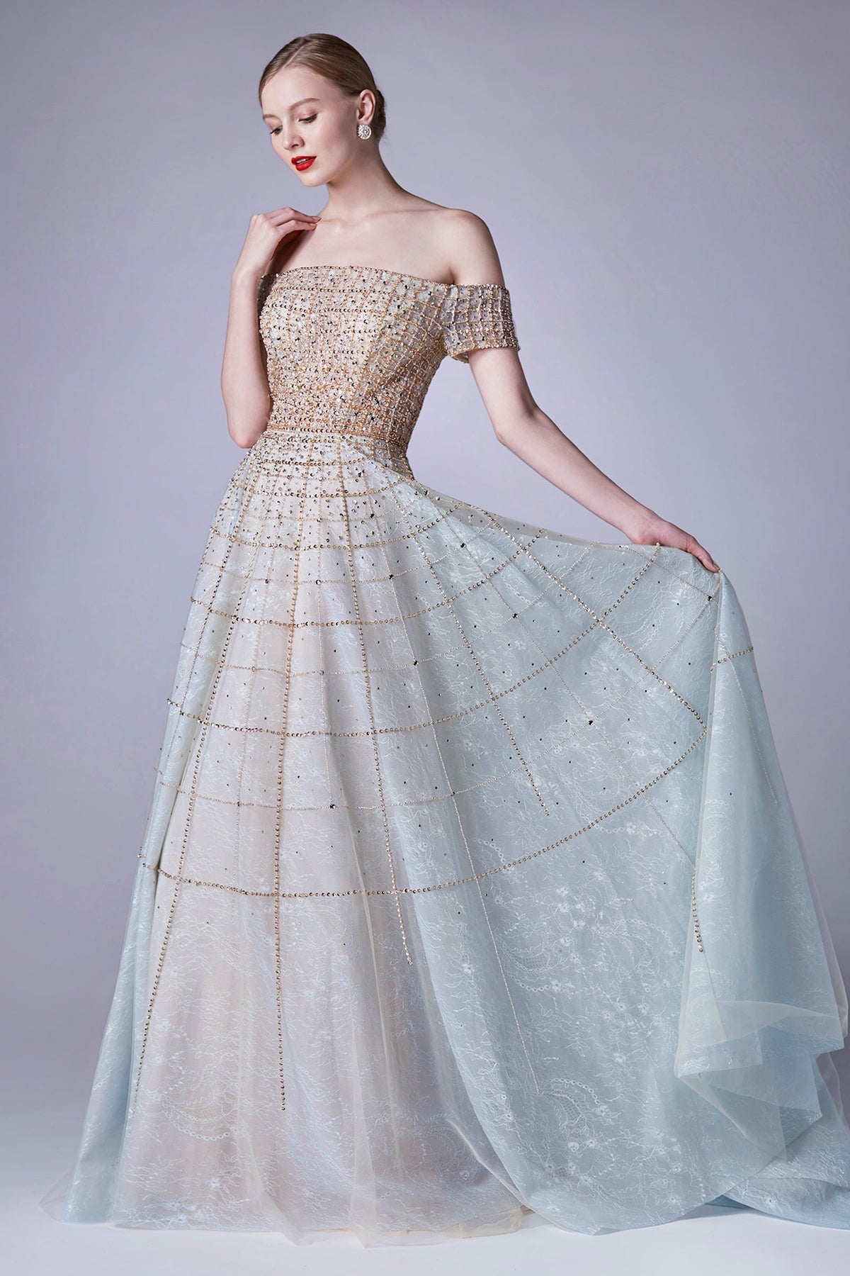 Enchanting Embrace: Ethereal Gown for Unforgettable Occasions