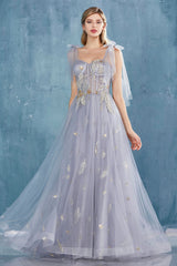 Enchanted Bridal's Shimmering A-Line Gown: Elegance and Allure Embodied