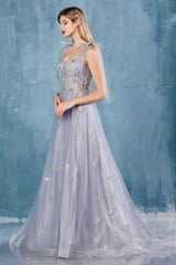 Enchanting Elegance: Shimmering and Sophisticated Gown for Special Occasions