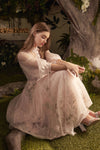 Everlasting Elegance: Enchanting Tealength Dress for Timeless Beauty