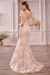 **Allure Couture's Enchanting Mermaid Gown: Grace and Radiance for Special Occasions**