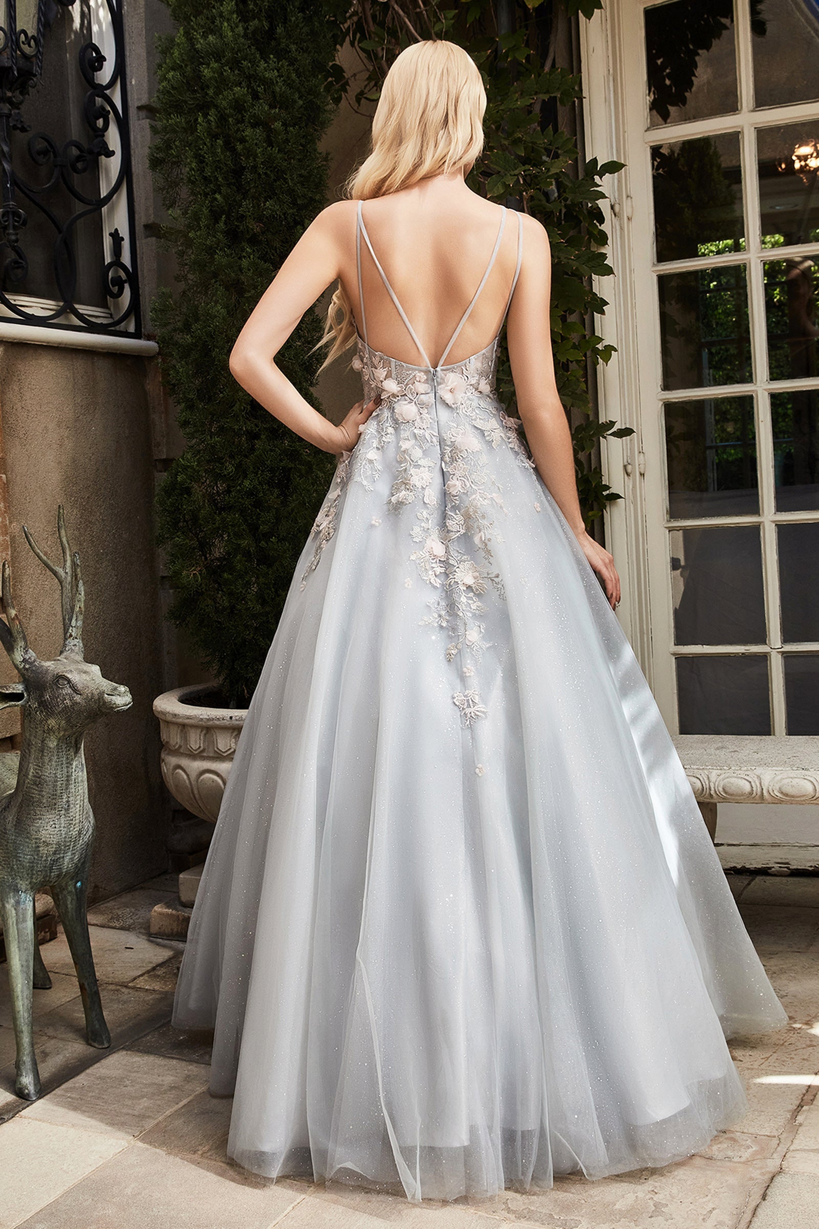 Everlasting Elegance: Enchanting Blush Ballgown for Fairytale Occasions