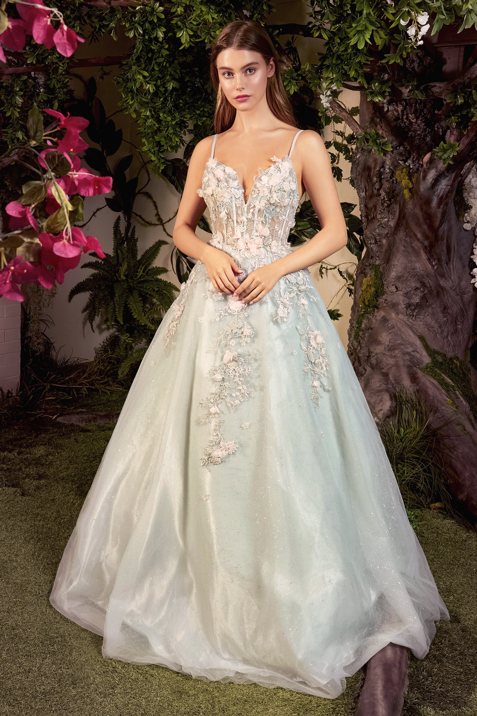 **Enchanted Dreams: Ethereal Ballgown for Unforgettable Occasions**