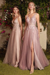 Celestial Dreams: Enchanting Lace Gown for Weddings and Formal Occasions