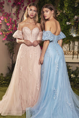 Enchanting Lace and Beadwork Gown: A Vision of Timeless Beauty
