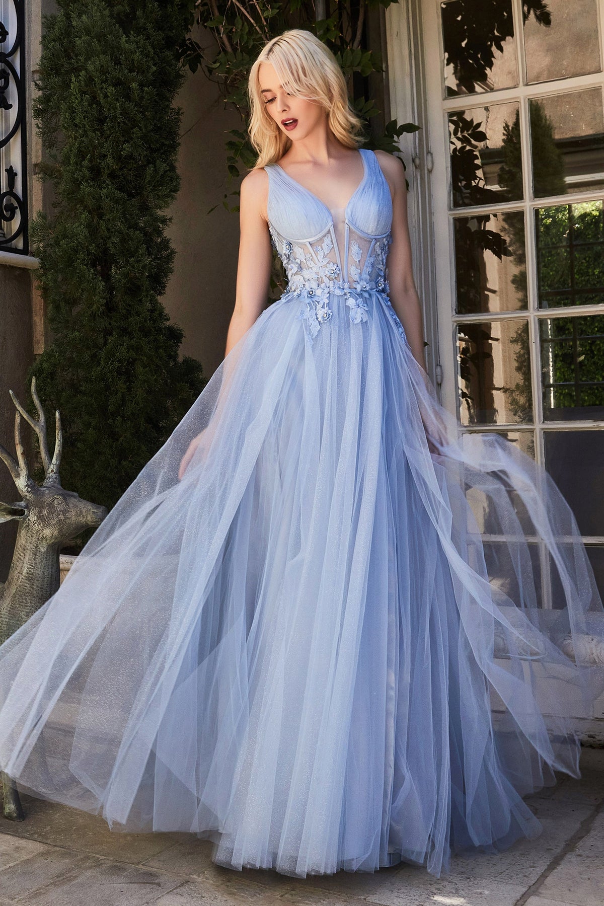 **Allure Couture's Ethereal Corset Gown: A Symphony of Elegance for Unforgettable Moments**