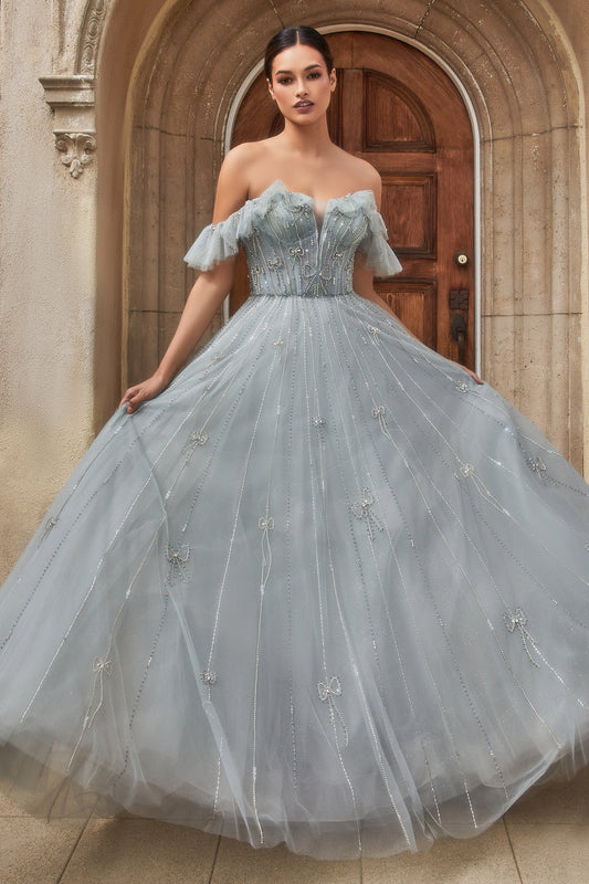 Celestial Radiance: Shimmering Star Gown for Unforgettable Nights