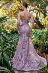 Allure Couture: Two-Way Embroidered Mermaid Gown for Unforgettable Occasions