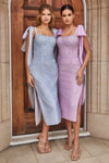 Divine Elegance: Captivating Latticework Gown for Unforgettable Moments