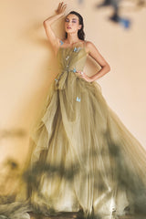 Enchanting Elegance: Celestial Grace Ball Gown for Unforgettable Occasions