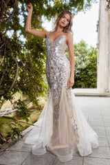 **Allure Bridal's Enchanting Sequined Lace Mermaid Gown for Unforgettable Moments**
