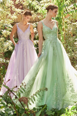 **Enchanted Elegance: Embroidered Lace Masterpiece for Unforgettable Occasions**