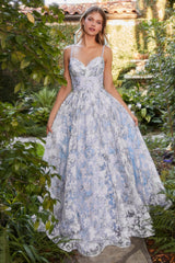 Enchanting Elegance: Captivating Floral Gown for Special Occasions