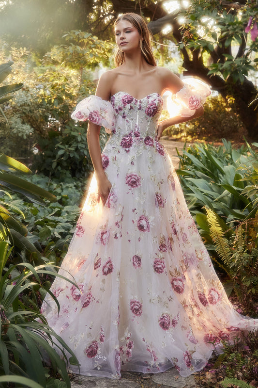 **Allure Bridal: Embrace Elegance and Glamour in a Captivating Gown**