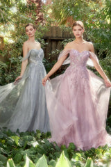 Enchanted Elegance: Ethereal Gown for Formal Occasions