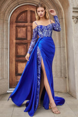 **Enchanted Evenings: Shimmering Illusion Gown for Captivating Occasions**