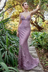 Allure Couture's Embroidered Mermaid Gown: Shimmering Glamour for Unforgettable Occasions