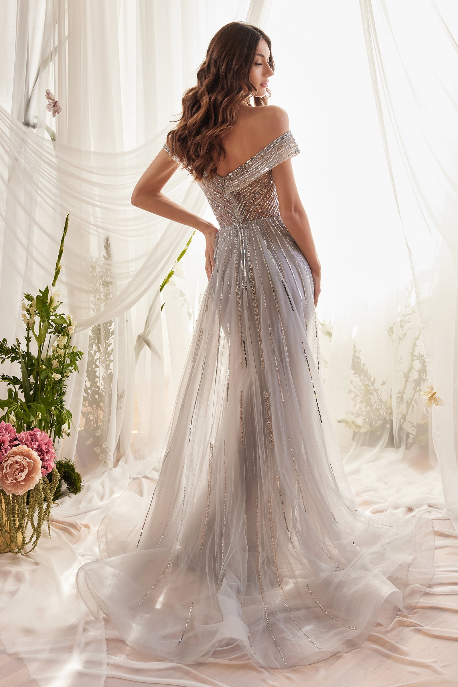 Captivating Shimmer: Allure & Grace Sequin Gown for Unforgettable Occasions