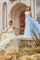 Enchanting Floral Applique Dress for Unforgettable Occasions by Enchanted Elegance