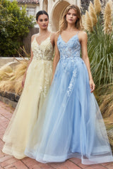 Enchanting Floral Applique Dress for Unforgettable Occasions by Enchanted Elegance