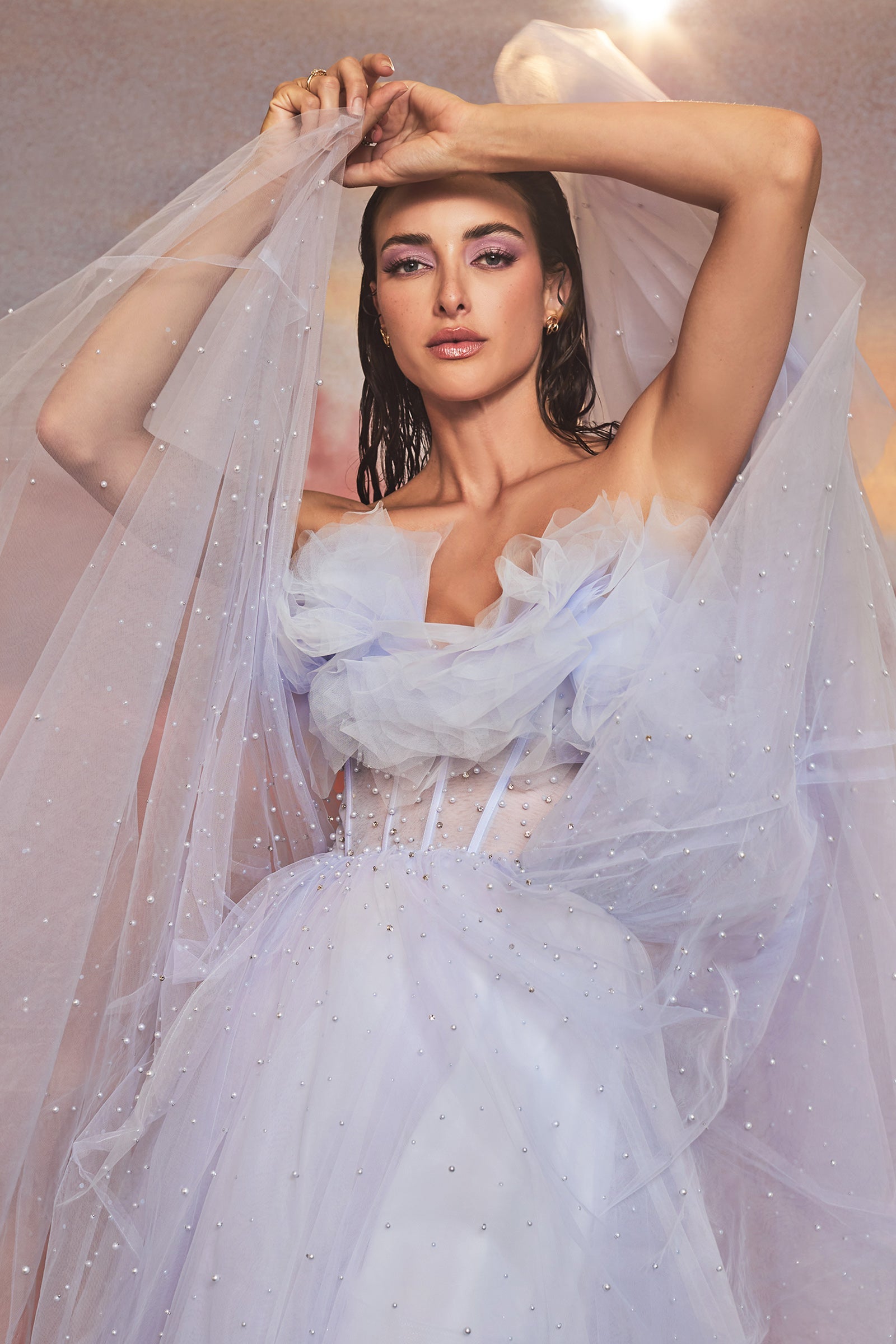 **Allure's Enchanting Tulle Masterpiece: Elevate Your Elegance**