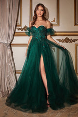 Enticing Elegance: Cinderella Divine CB080 Gown for Unforgettable Occasions