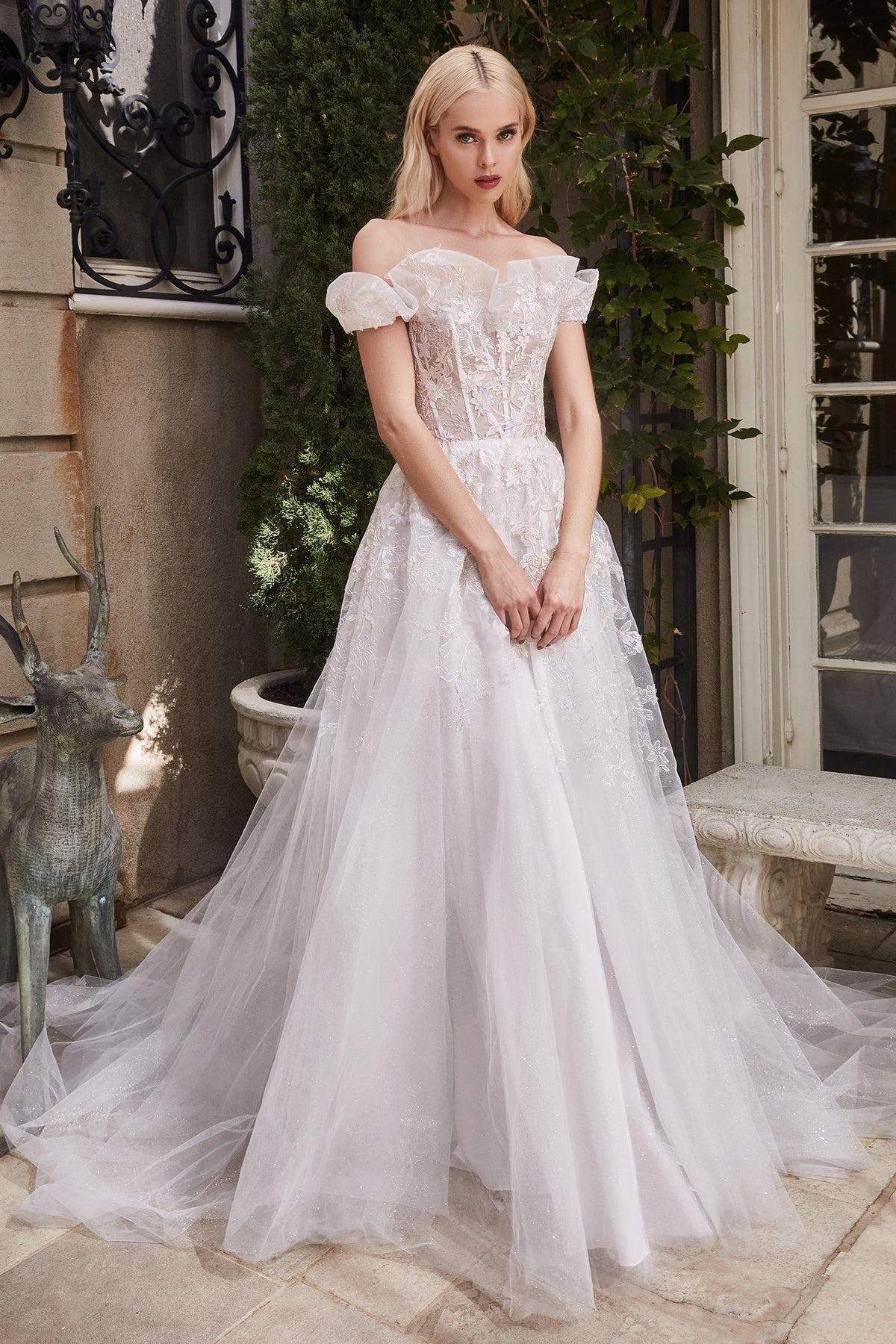 Enchanting Cinderella Divine A1090: A Symphony of Grace and Sophistication for Your Unforgettable Day