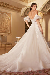 **Cinderella Divine A1103W: Ethereal Elegance for Your Enchanting Day**