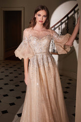 Captivate in Elegance: Cinderella Divine's Enchanting B703 Gown