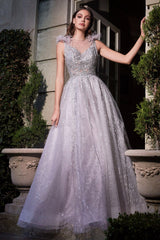 Cinderella Divine B704: Embroidered Elegance for Special Occasions