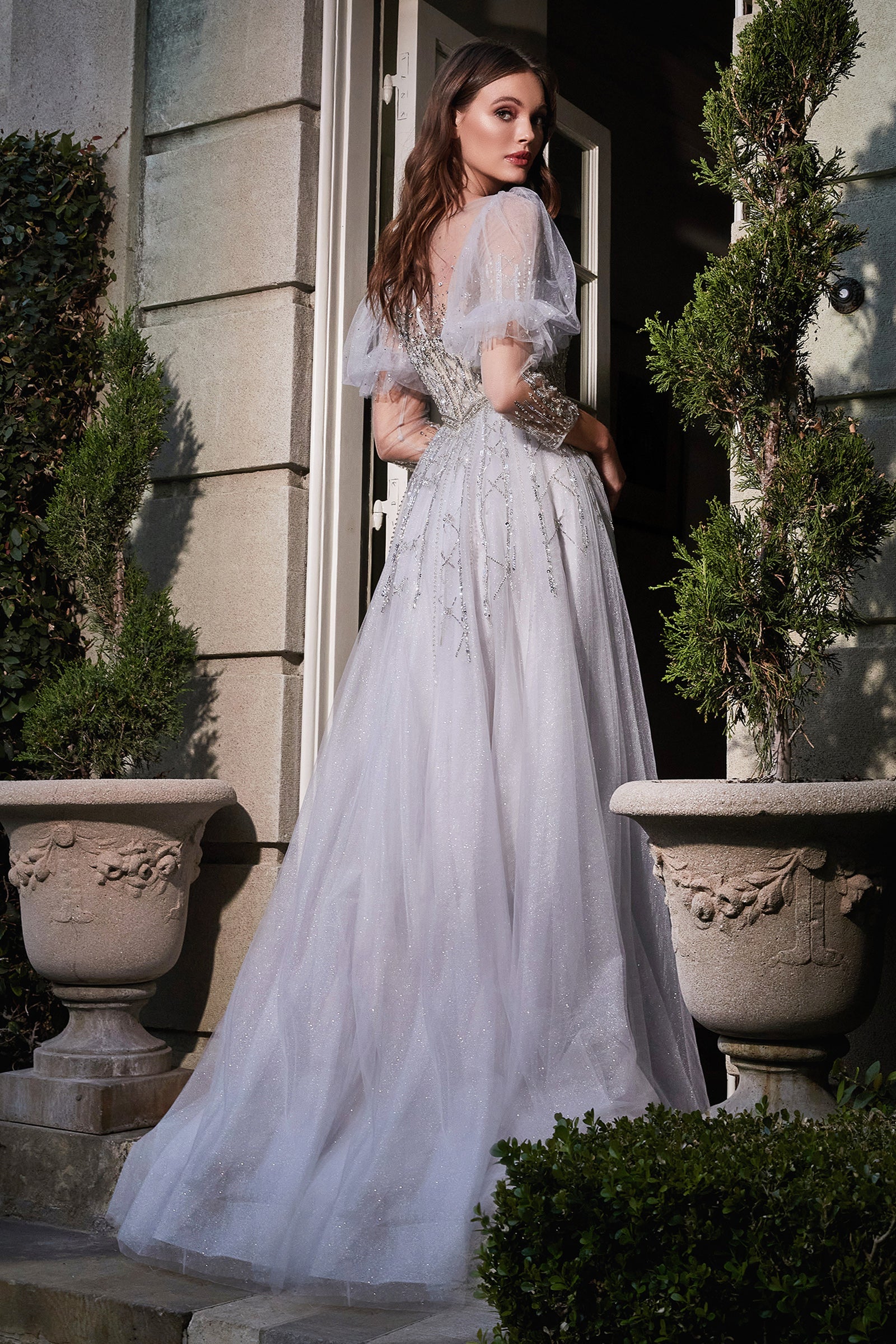 Cinderella Divine B707: Enchanting Bridal Masterpiece with Shimmering Embellishments