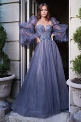 **Cinderella Divine's Enchanting A-Line Gown: Customizable Glamour for Every Occasion**