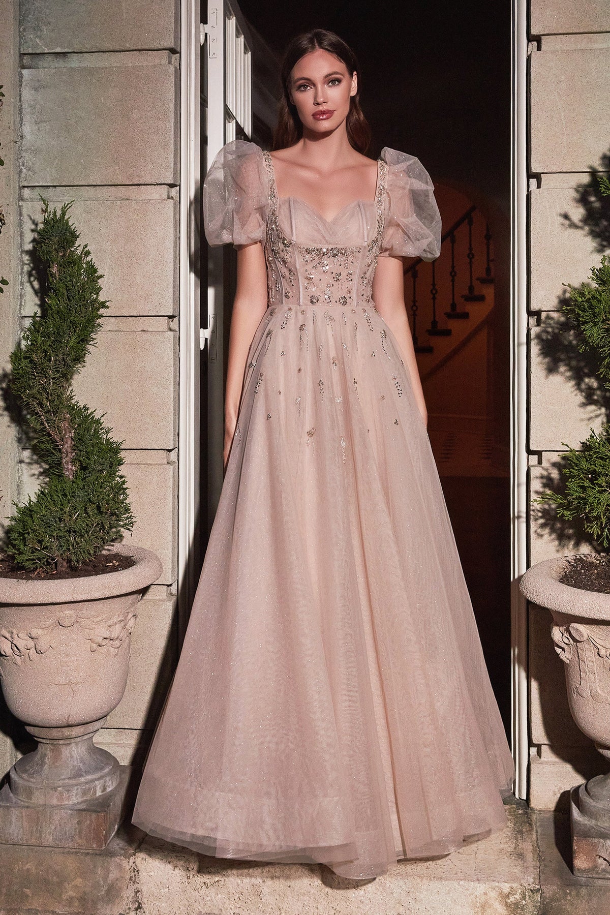 Enchanted Elegance: Cinderella Divine B711 Gown for Magical Moments