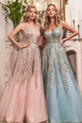 Celestial Radiance: Cinderella Divine C135 Evening Gown for Glamorous Occasions