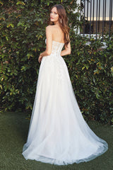 **Unveiling Radiance: Cinderella Divine's Enchanting Bridal Gown**