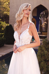 Enchanting Elegance: Cinderella Divine's Captivating CB072W Gown