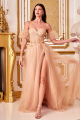Enticing Elegance: Cinderella Divine CB080 Gown for Unforgettable Occasions