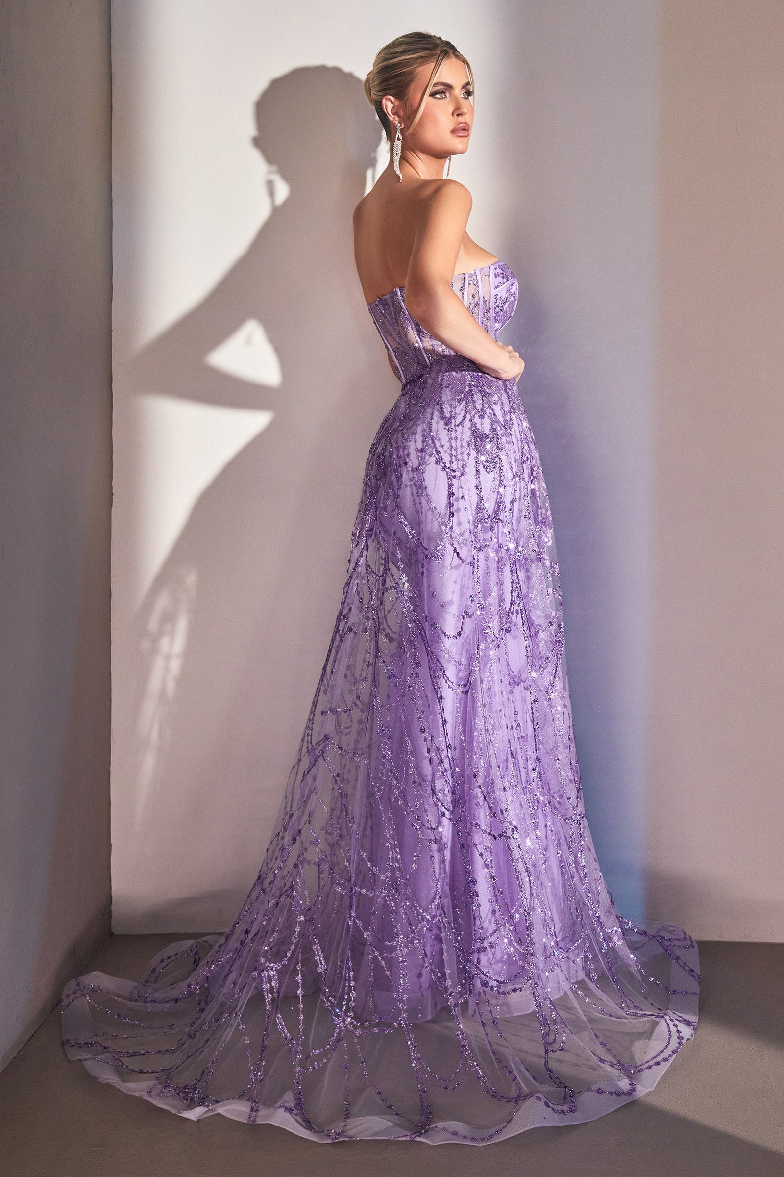 **Enchanted Elegance: Cinderella Divine CB095 Gown for Royal Occasions**