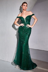 Cinderella Divine's Enchanting Mermaid Gown: Shimmering Goddess