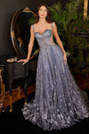 **Cinderella Divine: Shimmering Glitter Gown for Unforgettable Occasions**