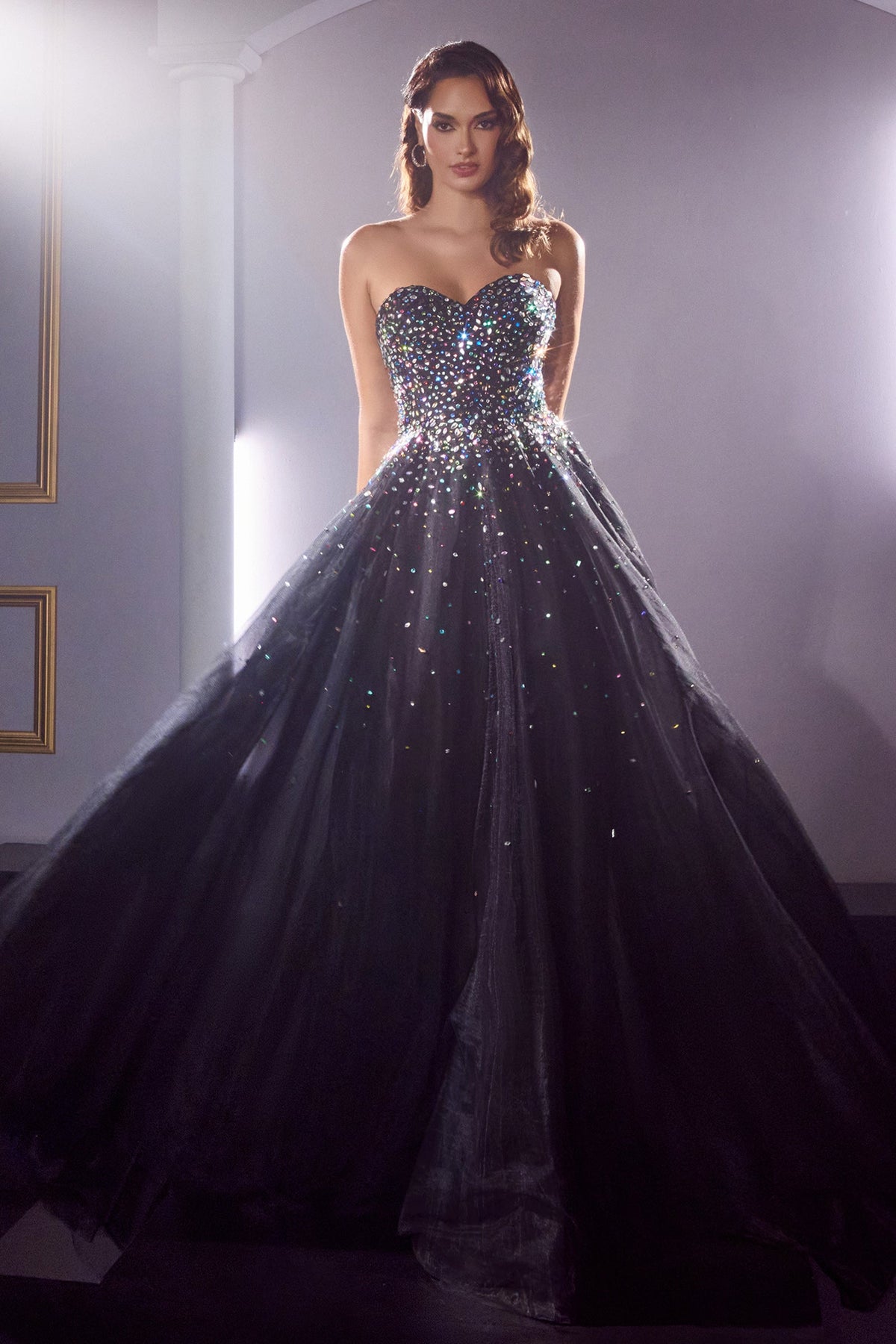 **Enchanting Nights with Cinderella Divine CB114: A Gown for Timeless Glamour**